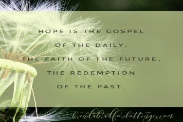 Hope is (blank)?